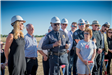 Firestone PD Groundbreaking image of PD, trustees and participants