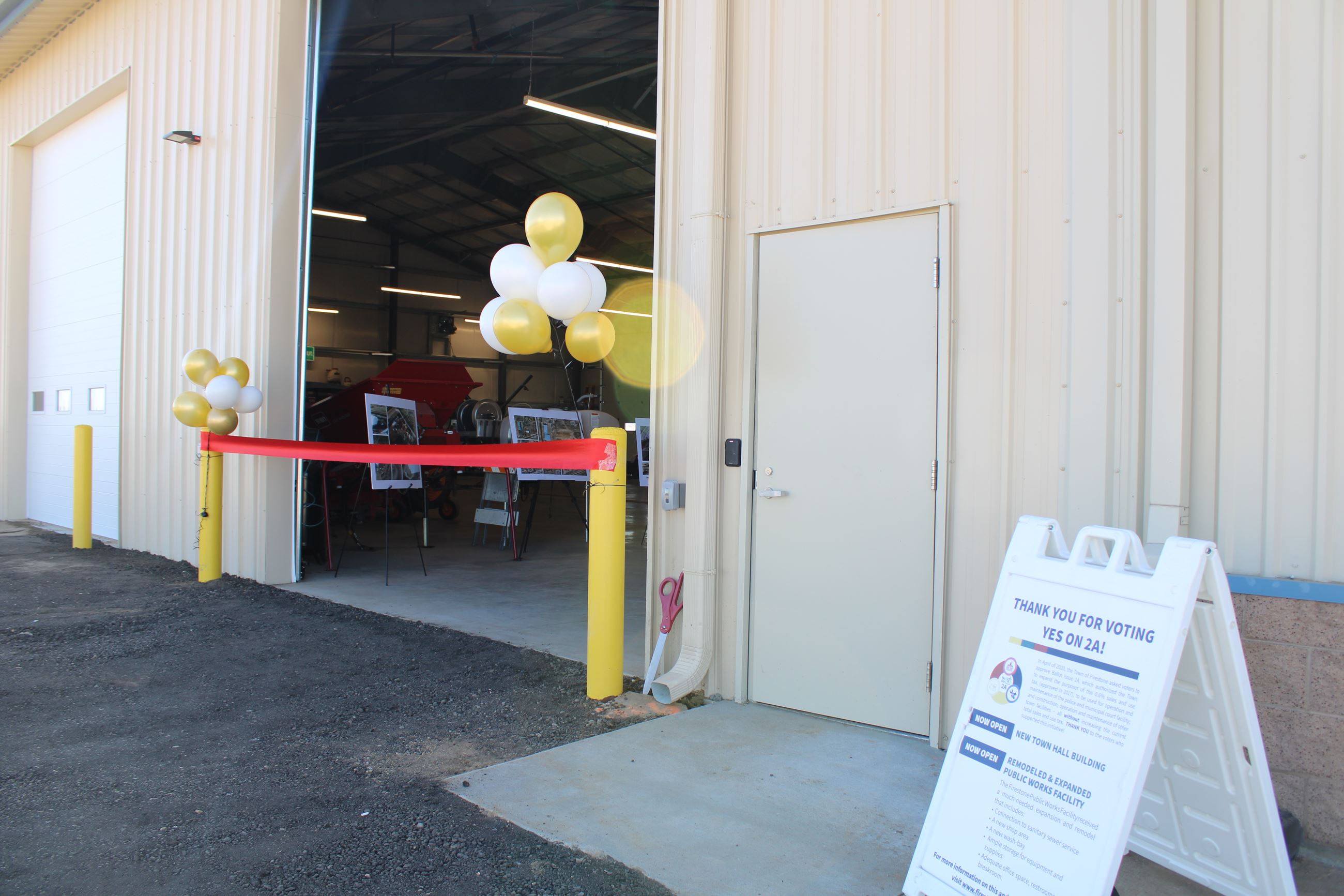Firestone Public Works Facility Ribbon Cutting