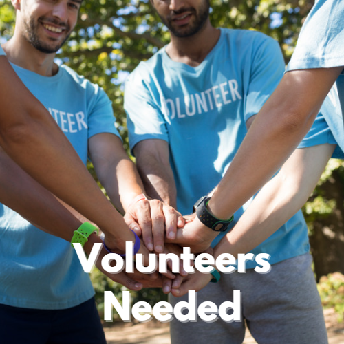 Volunteers Needed Graphic