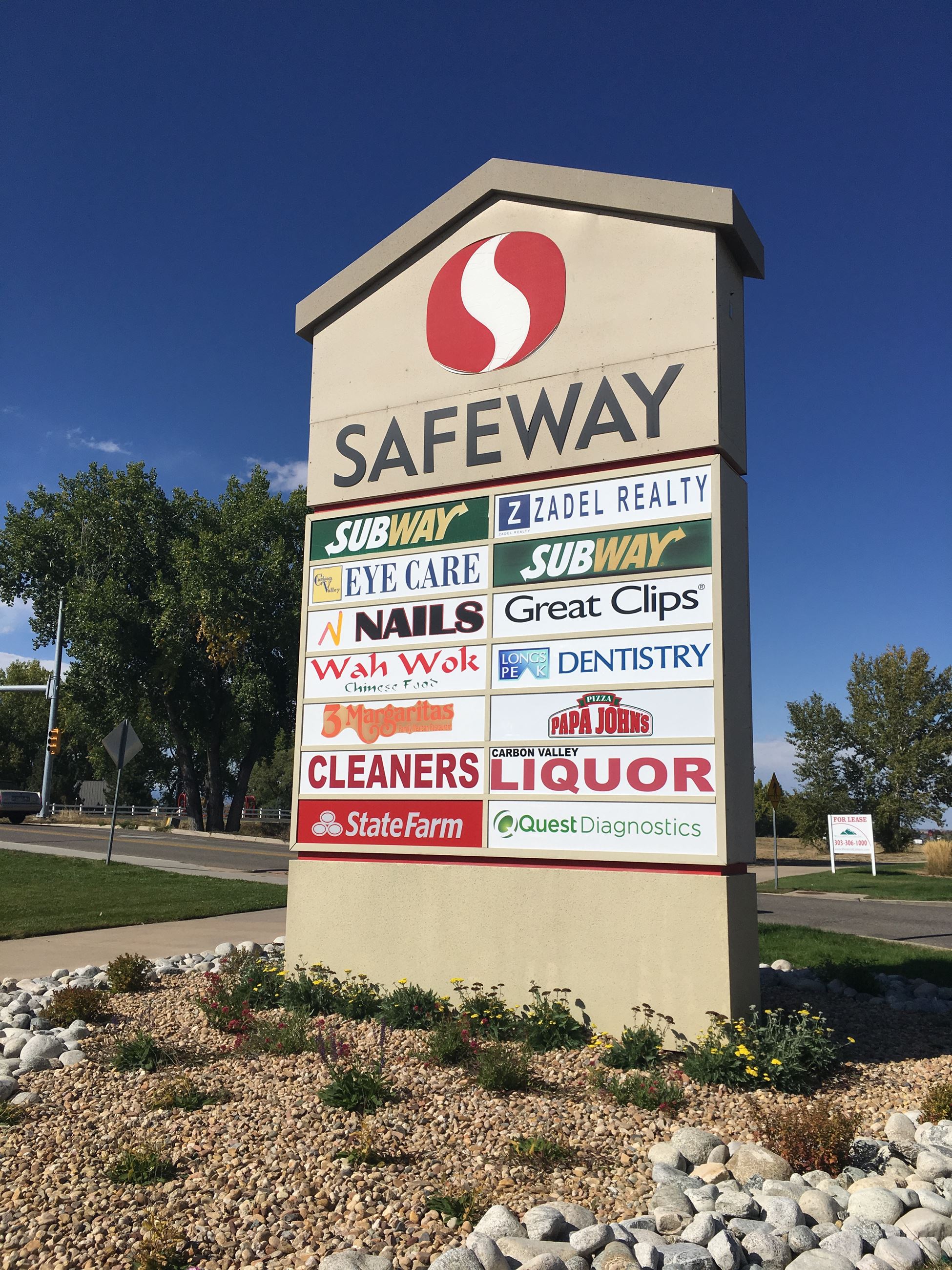 Safeway Monument Sign